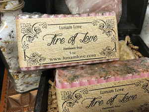 Fire of Love Soap