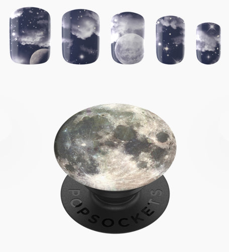Moon PopSocket Nails+ PopGrip