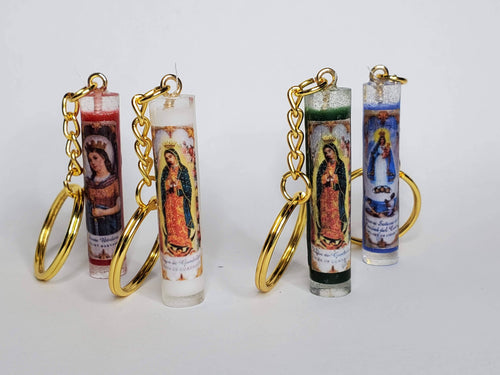 Prayer Candle Keychains